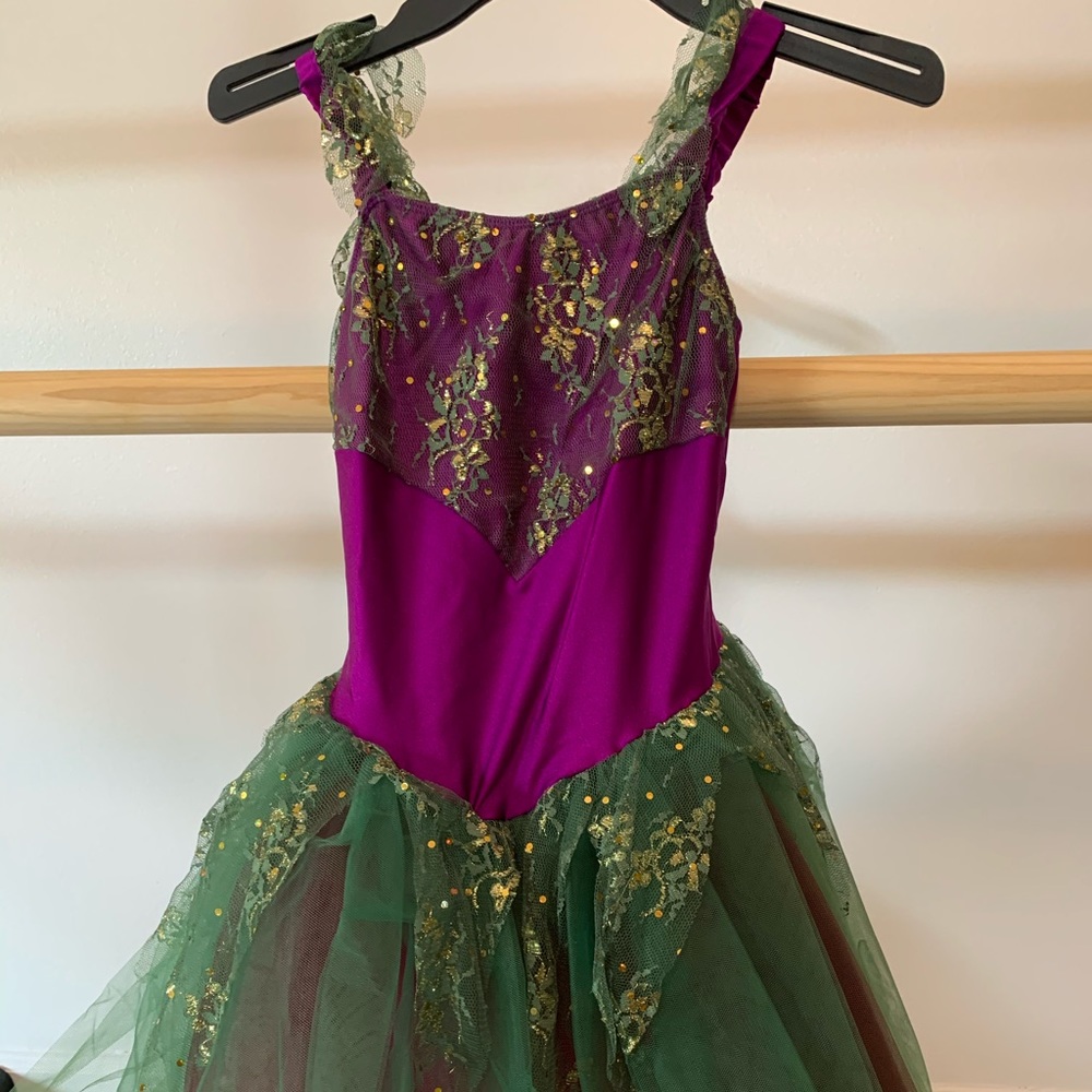 Fairy Halloween costume with wings and hair piece